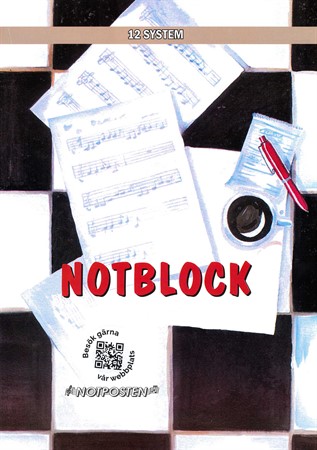 Omslag till Notblock Notposten 12 system