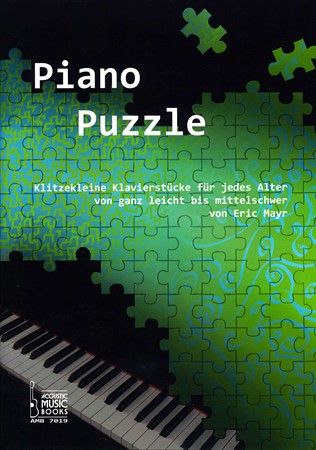 Omslag till notsamlingen Piano Puzzle: Eric Mayr