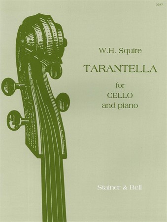 Omslag till Tarantella: for Cello and Piano (W.H. Squire)