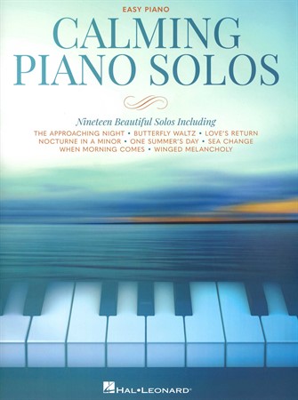 Omslag till Calming Piano Solos Easy Piano