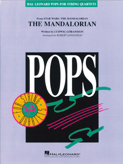 Omslag till The Mandalorian (from Star Wars: The Mandalorian) med arrangemang för stråkkvartett