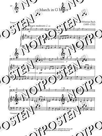 Notbild från The Cello Collection: Easy To Intermediate Level med noter för cello och pianokomp