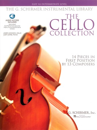 Omslag till notsamlingen The Cello Collection: Easy To Intermediate Level för cello med pianokomp