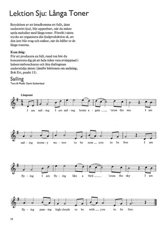 Exempel på inlaga från Den komplette saxofonisten 2