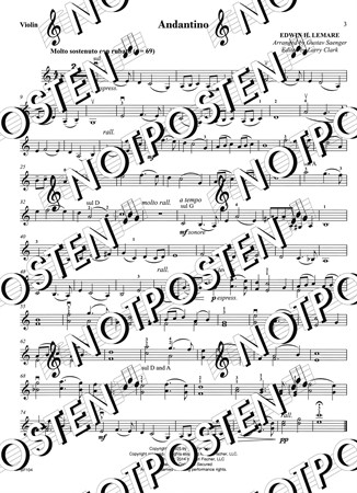 Notbild från Festival Classics for Violin: 13 Solo Pieces with Piano Accompaniment