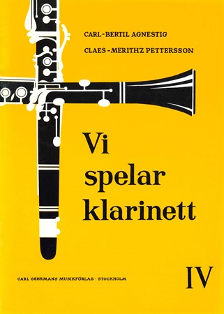 Omslag till klarinettskolan Vi spelar klarinett 4