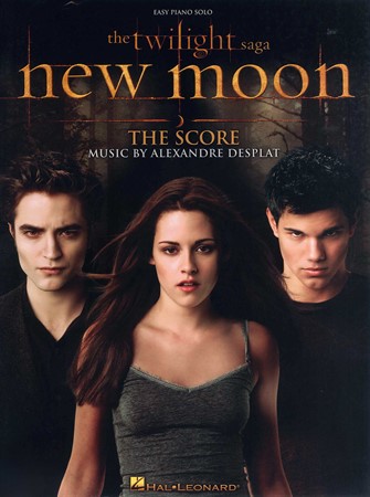 Omslag till New Moon: The Score (Easy Piano Solos) filmmusik från andra delen i Twilight-sagan