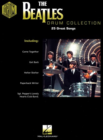 Omslag till notsamlingenThe Beatles: Drum Collection med Beatles-låtar för trummisen