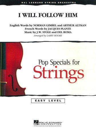 Omslag till arrangemanget Pop Specials for Strings: I Will Follow Him med noter för stråkorkester