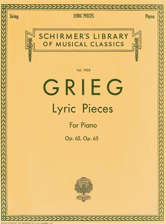 Omslag till Grieg Lyric Pieces for Piano op.62, op.65